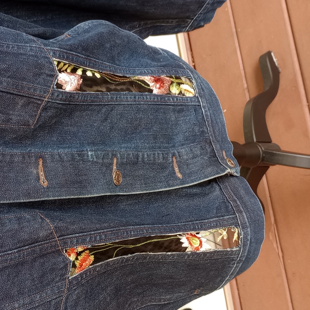 Upcycled Jean Jacket - image 2